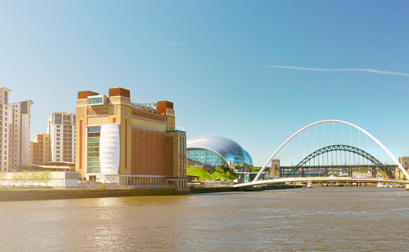 Gateshead including the Baltic and Sage